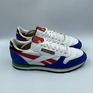 reebok multi coloured trainers